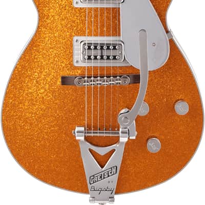 Gretsch : G6129T-89 Vintage Select ‘89 Sparkle Jet GLD RW image 1