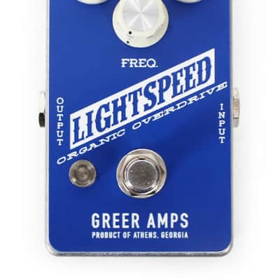 Greer Amps Lightspeed Organic Overdrive-Blue(Authorized Dealer) image 1