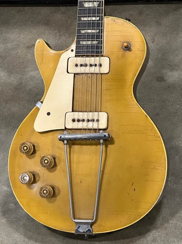 Gibson Les Paul Std. 1952 - the only All Gold Factory Left Handed 1st year Les Paul extant just 9 lbs. 3 oz. of perfection ! image 1