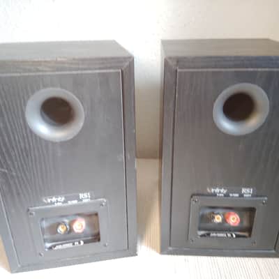 Infinity RS1 8 Ohm 15-100W Bookshelf Speakers 80s image 5