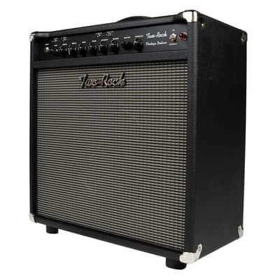 Two-Rock Vintage Deluxe 40W Combo, 230V - Black Bronco, Vintage Silver Grill image 4