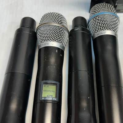 SHURE UR4D G1 470-530MHZ DUAL WIRELESS RECEIVER PACKAGE #PG (ONE) THS image 10