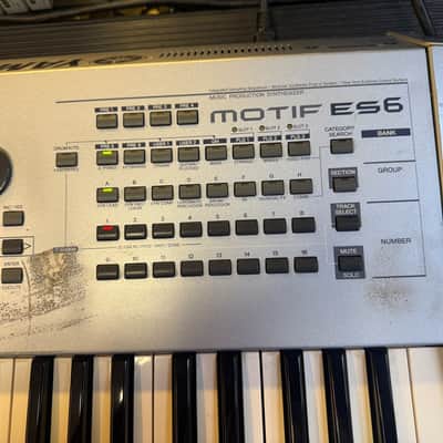 Yamaha Motif ES 6 Production Synthesizer 2000s 61 key keyboard //ARMENS// image 5