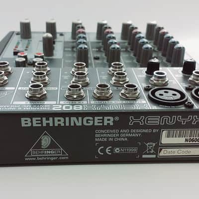 Behringer Xenyx 802 Premium 8-Input 2-Bus Audio Mixer - Complete In Box CIB image 5