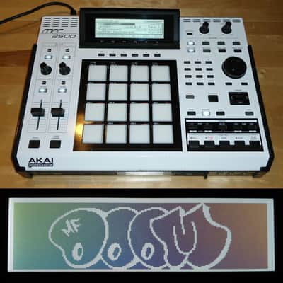 Custom Akai MPC 2500LE #112 80GB HDD DVD/CD Drive "Black & White" FULLY SERVICED image 1