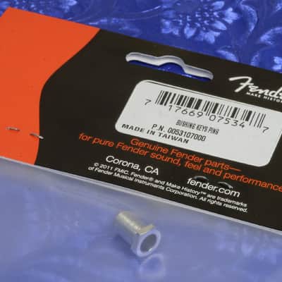 Genuine Fender Ping Chrome Tuning Keys Screw In Bushing 005310700 For Tuners image 1