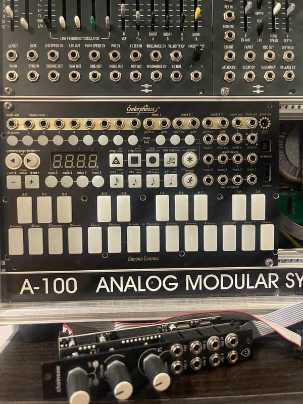 Endorphin.es Ground Control Eurorack Synth Module 2019 - Present - Black image 1