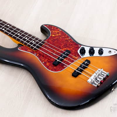 1989 Fender Jazz Bass ‘62 Vintage Reissue JB62-550 Sunburst 100% Original, Japan MIJ Fujigen image 9