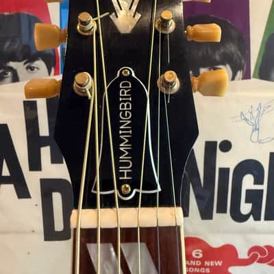 Gibson Hummingbird Vintage 2018 Custom Shop aged Sitka Spruce Top image 7
