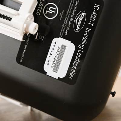 Klipsch IC-400-T Commercial In-Ceiling Speaker CG015J9 image 7