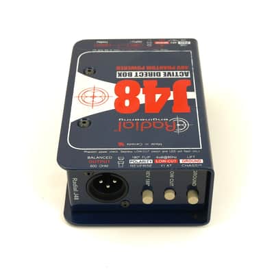 Radial J48 Active Direct Box 2010s - Blue image 4