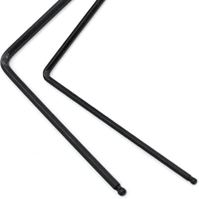 Guitar Truss Rod Wrench 4mm & 5mm Guitar Allen Wrench Tool for Martin Acoustic Guitar, Deep or Narrow Truss Rod Adjustment, Ball End Allen Key Set image 1