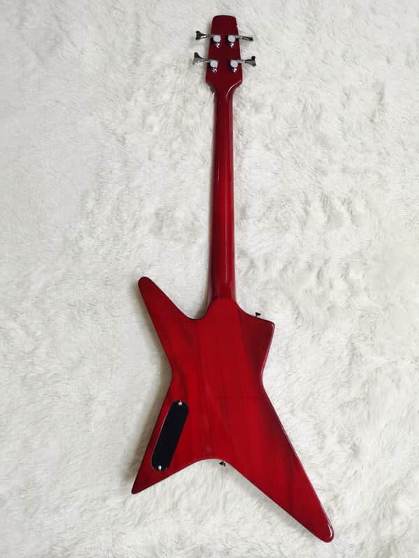 4 Strings Short Scale Set Neck Fretless Bass Busuyi Guitar 2021 Bild 1
