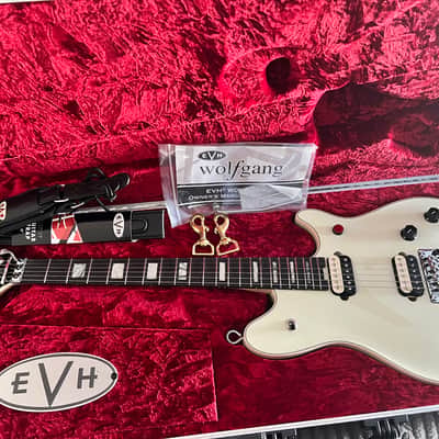 EVH Wolfgang USA Edward Van Halen Signature with Floyd Rose and Killswitch 2010s - Ivory image 1