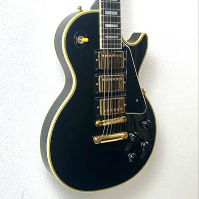 1999 Gibson Custom Shop Historic '57 Les Paul Custom Black Beauty image 6