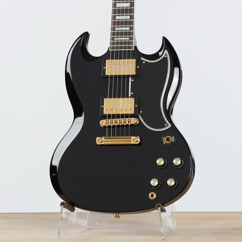 Gibson Custom SG Custom, Ebony | Demo