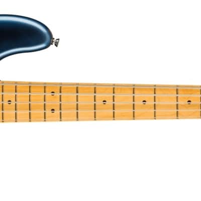 Fender American Professional II Precision Bass V 5-String Bass Guitar, Maple Fingerboard, Dark Night image 2