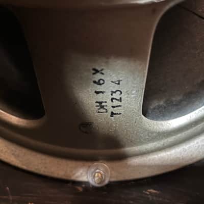 Celestion Vintage G12H creamback 2x12 cabinet 1975 image 5