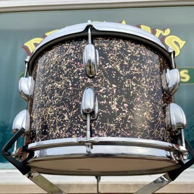 1960s Slingerland 8x12 Tom Drum Single Capri Pearl image 2