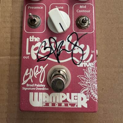 Wampler Paisley Drive 2010s - Pink Signed 1 of 5 image 8