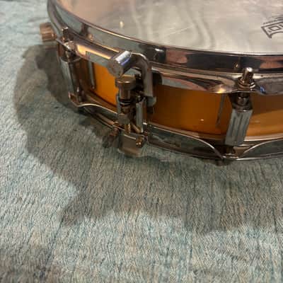 Ludwig Rocker Elite Piccolo Snare Drum - 3 inches x 13 inches, Natural Maple FinisH 1980s - Natural maple finish image 6