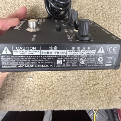 TC Electronic Stereo Chorus + Pitch Modulator & Flanger 1991 - 2016 - Black image 2