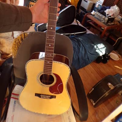 Aria Dreadnought AD-80  Martin D42  D41 Clone 2006 nice shape image 3