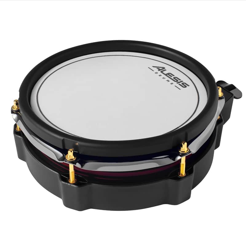 Alesis 8" Strata Dual-zone Mesh Head Tom Drum Pad for Electronic Kits 8in 8-inch image 1