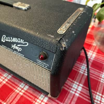 Fender Bassman - 1966 - Black Panel w/mods image 6