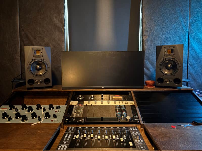 ADAM Audio A7X Active Nearfield Monitors (Pair) Black | Reverb