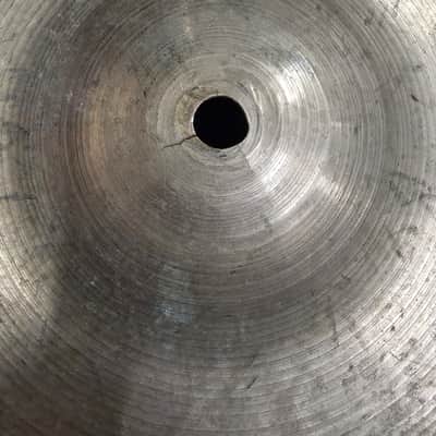 Zildjian Small Stamp 18" crash ride 1399g 1950s image 2