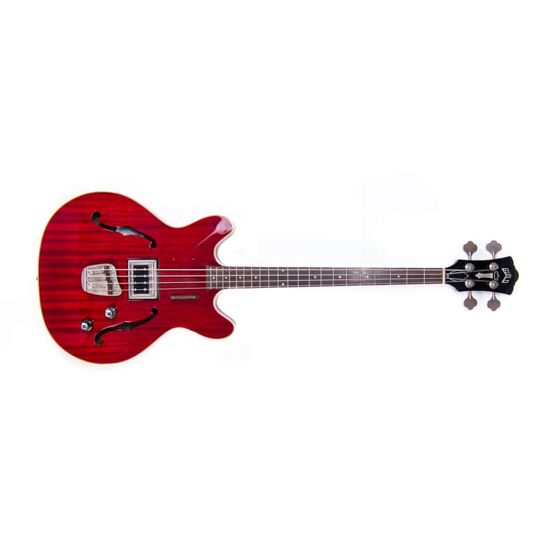 2000s Guild Starfire Bass Red