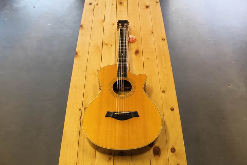 Taylor Custom TF Acoustic-Electric Cutaway 12-Fret Natural image 1