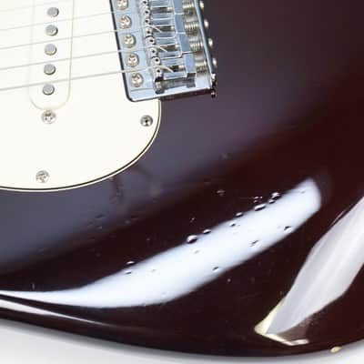 Squier Stratocaster Gold Label - Made in Korea 1997 - Dark Midnight Wine image 20