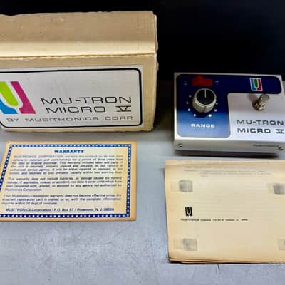 Mu-Tron Micro V Envelope Filter In The Box Nice 70s Bild 1