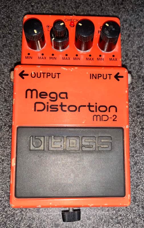 Boss MD-2 Mega Distortion (Silver Label)