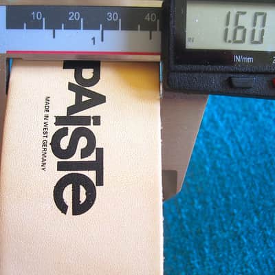 Paiste Cymbal Straps, Leather - Vintage (NOS) image 5