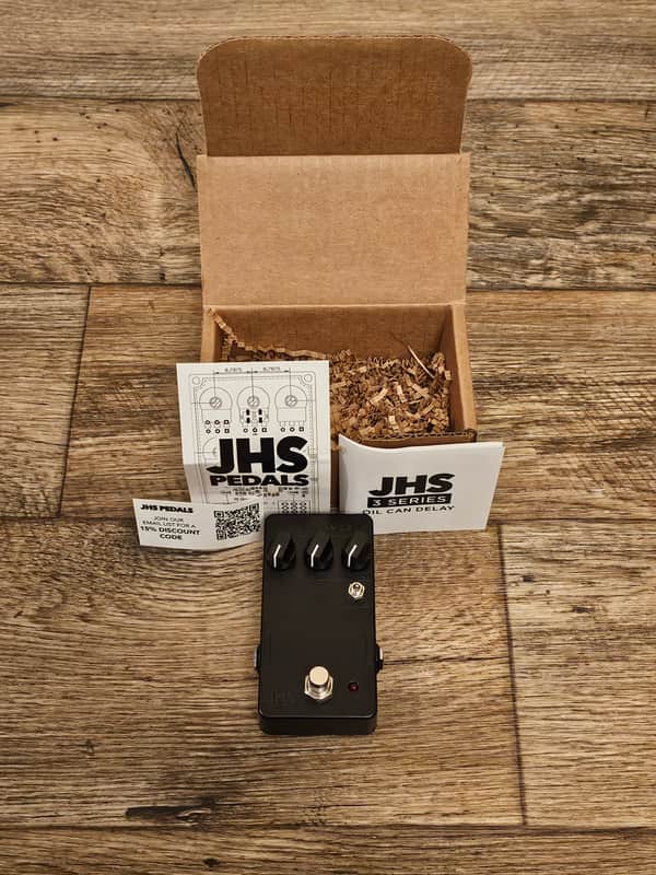 JHS 3 Series Oil Can Delay Limited Edition - Blacked Out 2023 - Blacked Out image 1