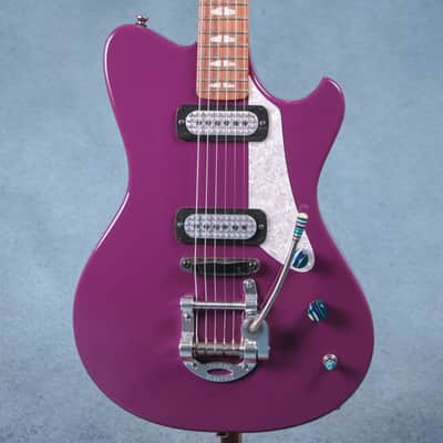 Powers Electric A-Type FF42 CamTail Electric Guitar - Aubergine - A517 image 1