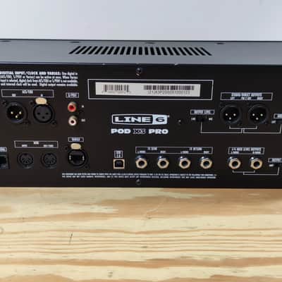 Line 6 POD x3 Pro Rackmount Multi-Effect and Amp Modeler 2010s - Black / Red image 4