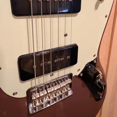 2020 Fender Player 90 Mustang Electric Guitar, Burgundy Mist Metallic, Pau Ferro Fingerboard MIM image 21