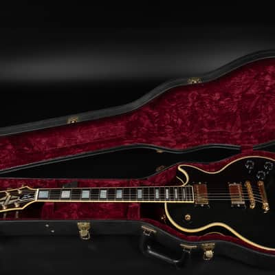 1989 Gibson Les Paul Custom - Ebony | USA Vintage Post Norlin Good Wood Era Bill Lawrence Humbucker HB-R/HB-L Humbucker Pickups Gold Hardware | Case image 24