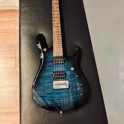 Rare Ernie Ball Music Man JP6 BFR PDN - Blue image 17
