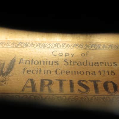 Antique French Artisto Violin - Mirecourt, France, c. 1900 image 3
