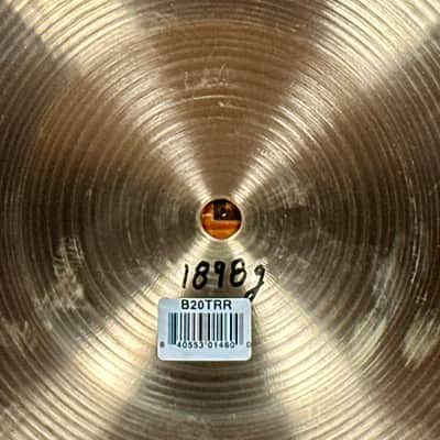 20" Meinl Byzance Jazz Tradition Ride Cymbal 1898g *Video* image 5