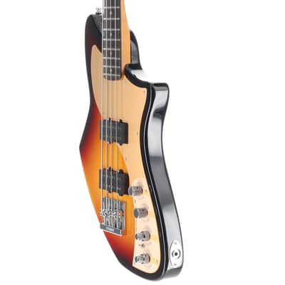 Fender American Ultra II Meteora Bass, Ebony Fingerboard, Ultraburst (RC4)(16692) (16692) image 4
