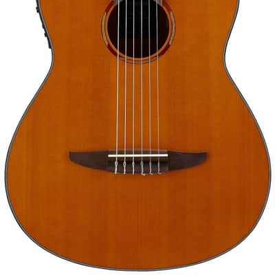 Yamaha NCX1C, Nylon strings Classical Acoustic Electric Guitar - Natural image 2