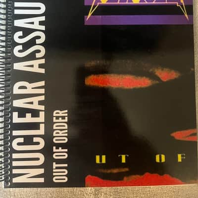 Nuclear Assault - Out of Order - Guitar tab / tablature Book image 1