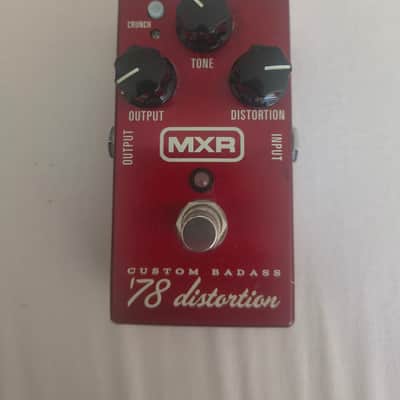 MXR M78 Custom Badass '78 Distortion Red image 1
