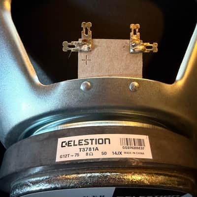 Celestion T3781 Classic Series G12T 75-Watt 12" 8-Ohm Replacement Speaker 2010s - Silver image 3